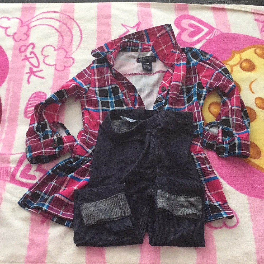 Polo 24 m shirt with free leggings